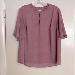 Ava & Viv Lavender Blouse - X